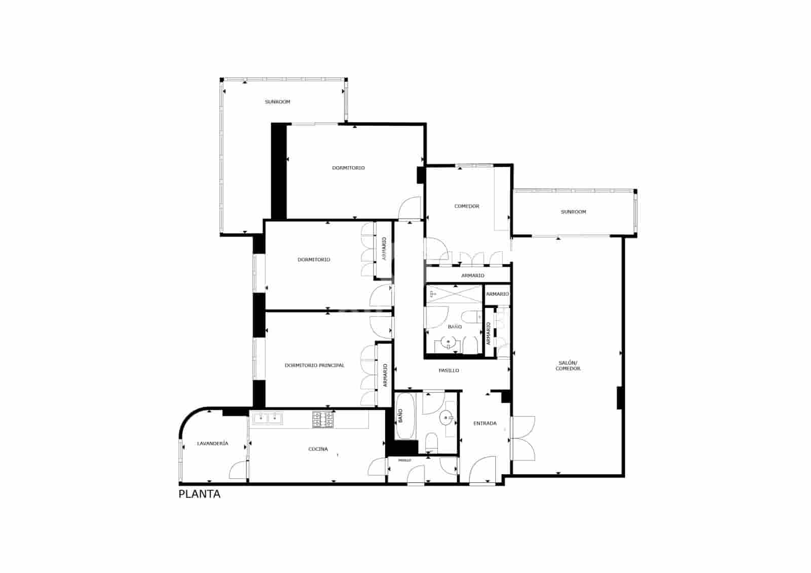 4 soveværelse Lejlighed til salg i Malaga by - € 1.030.000 (Ref: 9219542)