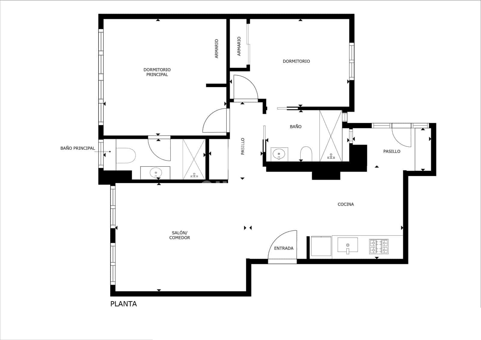 2 soverom Leilighet til salgs i Malaga by med garasje - € 380 000 (Ref: 9219576)