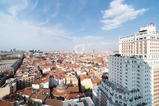 2 Zimmer Wohnung zu verkaufen in Argüelles, Madrid Stadt mit Pool - 1.270.000 € (Ref: 9219579)