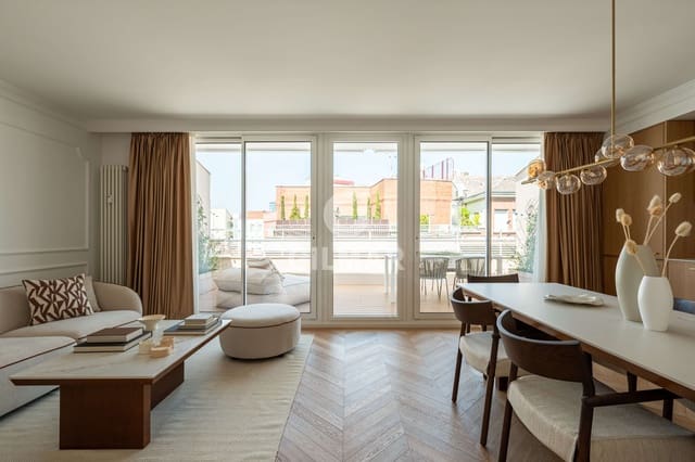 2 sypialnia Penthouse na sprzedaż w Recoletos, Miasto Madryt z garażem - 2 370 000 € (Ref: 9224229)