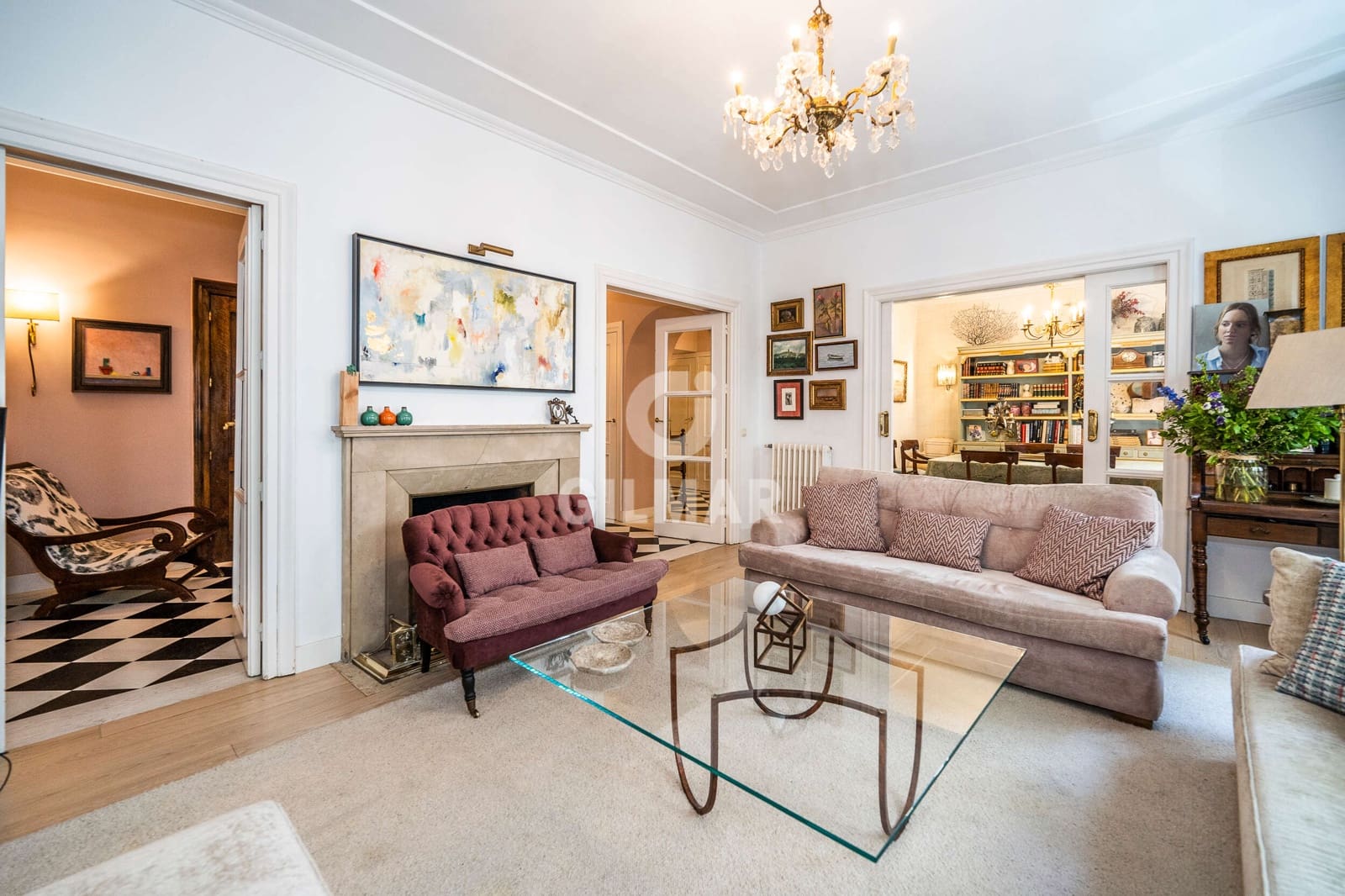 4 soveværelse Lejlighed til salg i Madrid by - € 3.500.000 (Ref: 9224244)