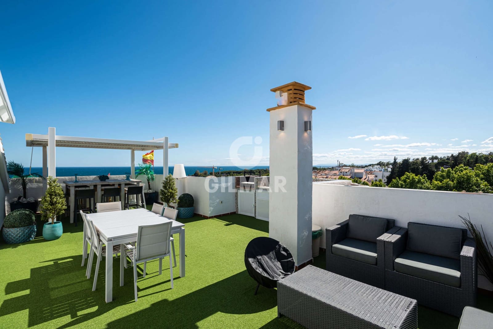 5 soverom Penthouse til salgs i Golden Mile med svømmebasseng garasje - € 2 350 000 (Ref: 9229135)