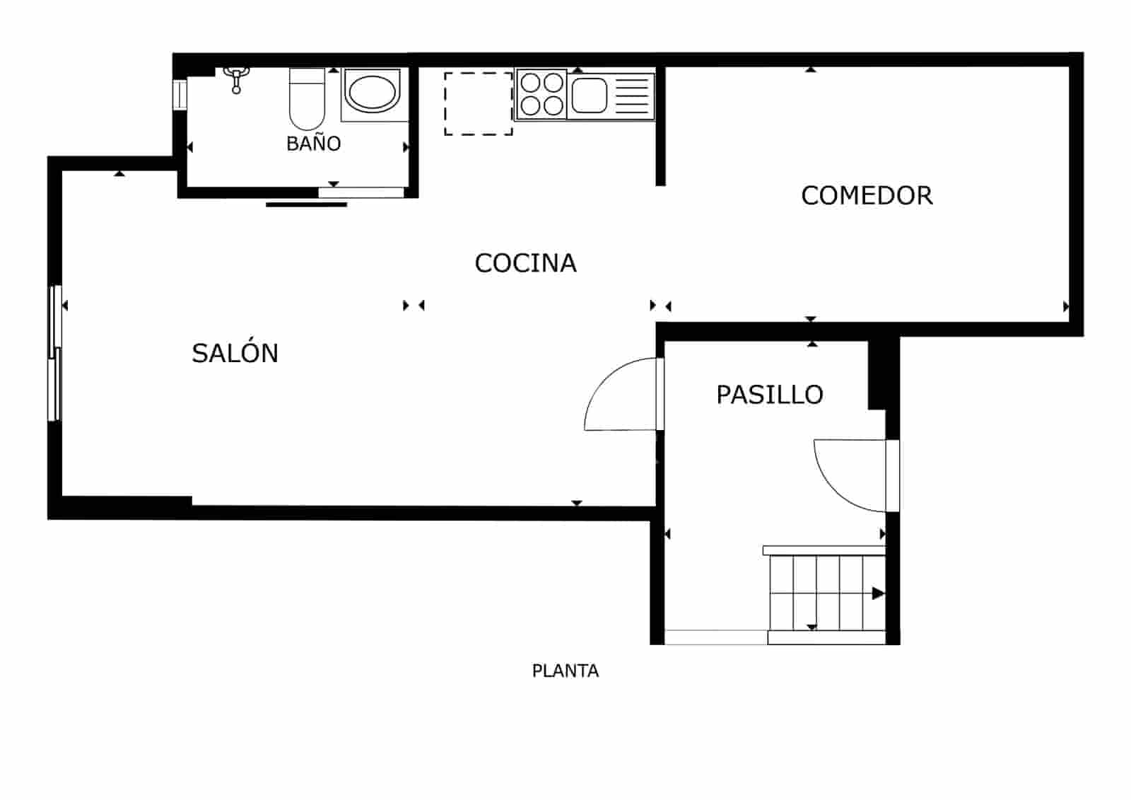 1 sypialnia Mieszkanie na sprzedaż w Miasto Malaga - 240 000 € (Ref: 9239359)