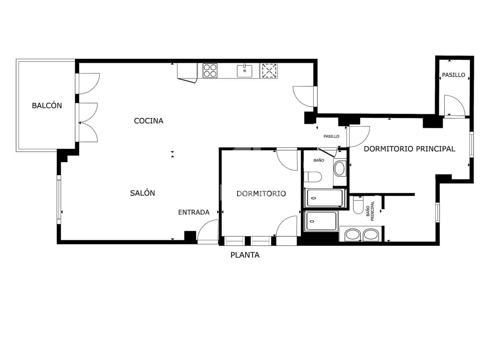 3 sovrum Lägenhet till salu i Malaga stad - 930 000 € (Ref: 9239366)