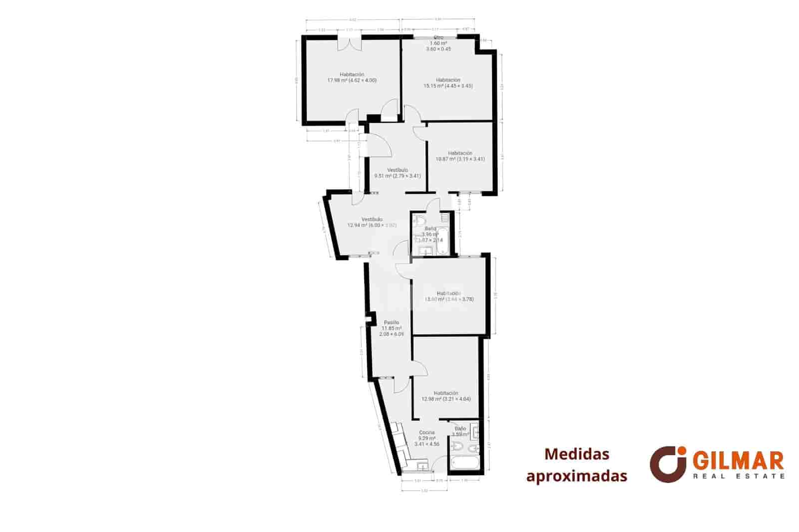 4 soverom Leilighet til salgs i Las Palmas de Gran Canaria - € 239 000 (Ref: 9245448)