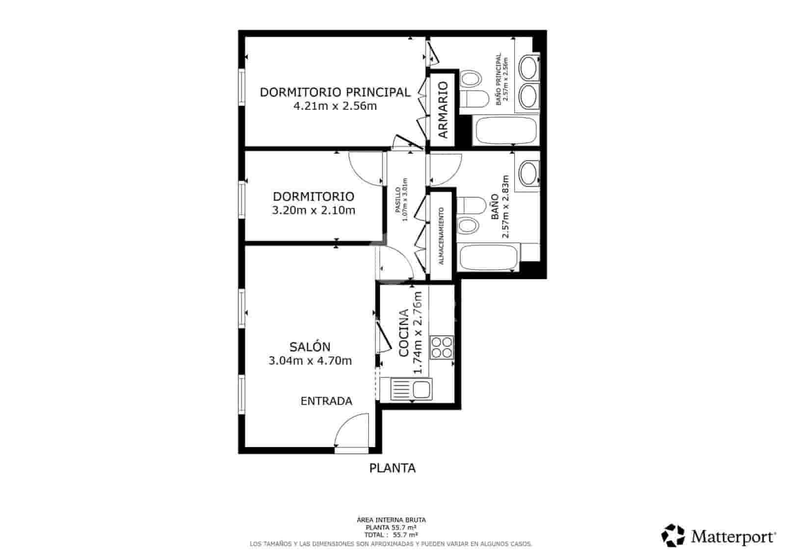 2 soverom Leilighet til salgs i Sevilla by med svømmebasseng garasje - € 415 000 (Ref: 9255896)
