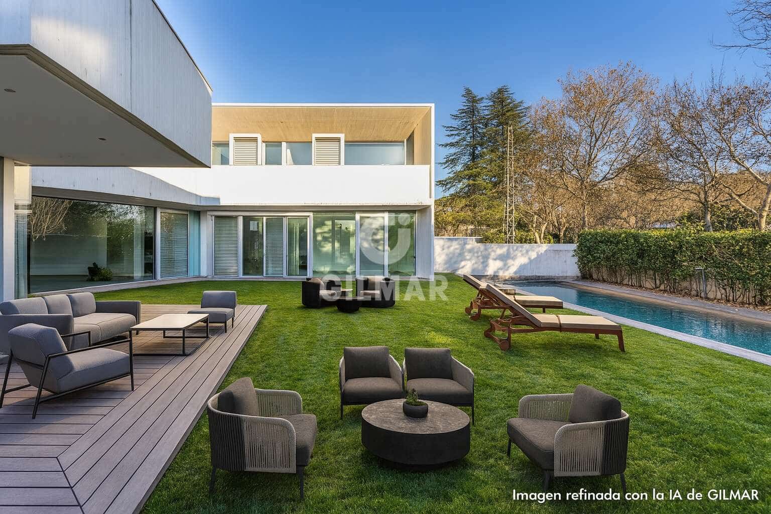 6 bedroom Villa for sale in Madrid city with pool garage - € 3,100,000 (Ref: 9273191)