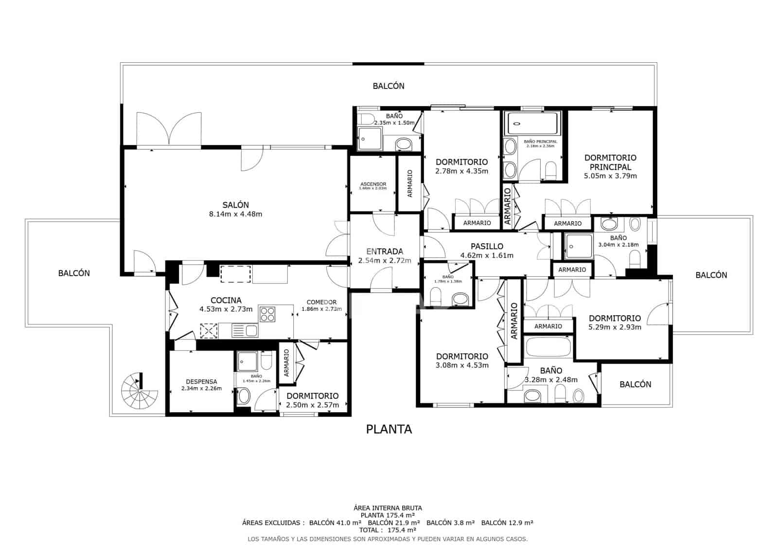 5 makuuhuone Kattohuoneisto myytävänä paikassa El Puerto de Santa Maria mukana uima-altaan 
autotalli - 1 280 000 € (Ref: 9275252)