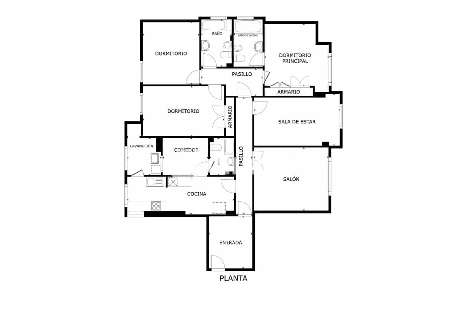 4 soveværelse Lejlighed til salg i Cadiz by med garage - € 510.000 (Ref: 9282900)