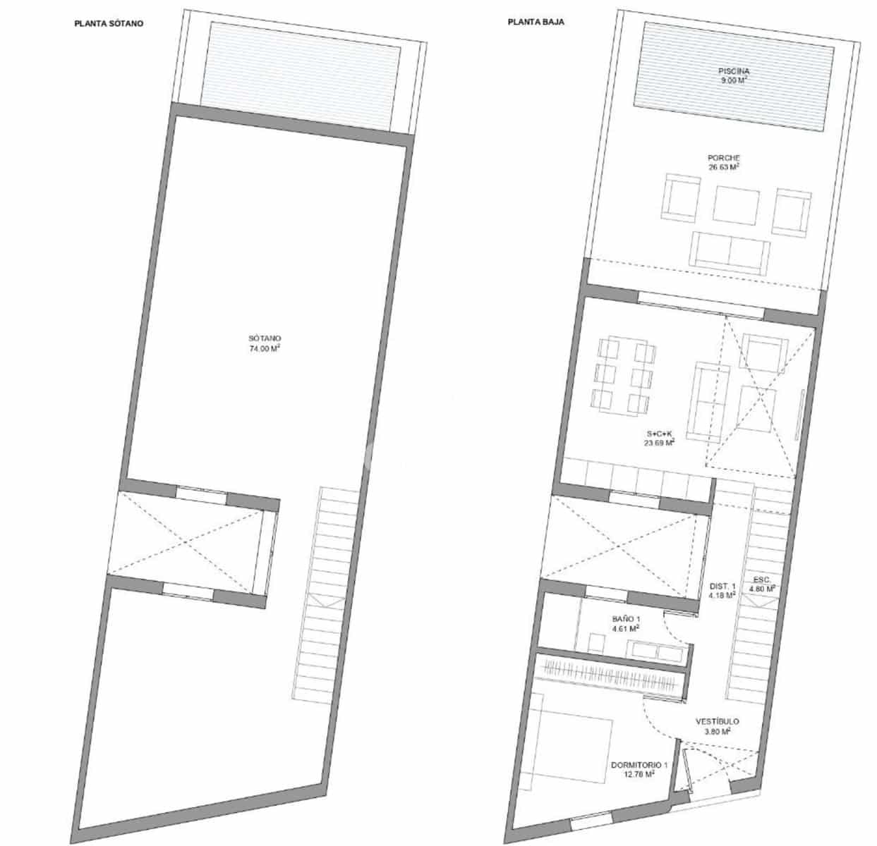 5 makuuhuone Rivitalo myytävänä paikassa Chiclana de la Frontera mukana uima-altaan - 340 000 € (Ref: 9297384)
