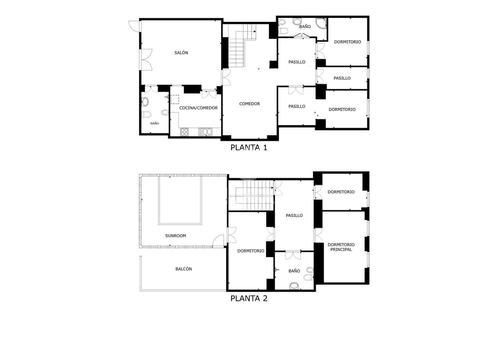 5 chambre Villa/Maison Mitoyenne à vendre à Bornos - 225 000 € (Ref: 9297385)