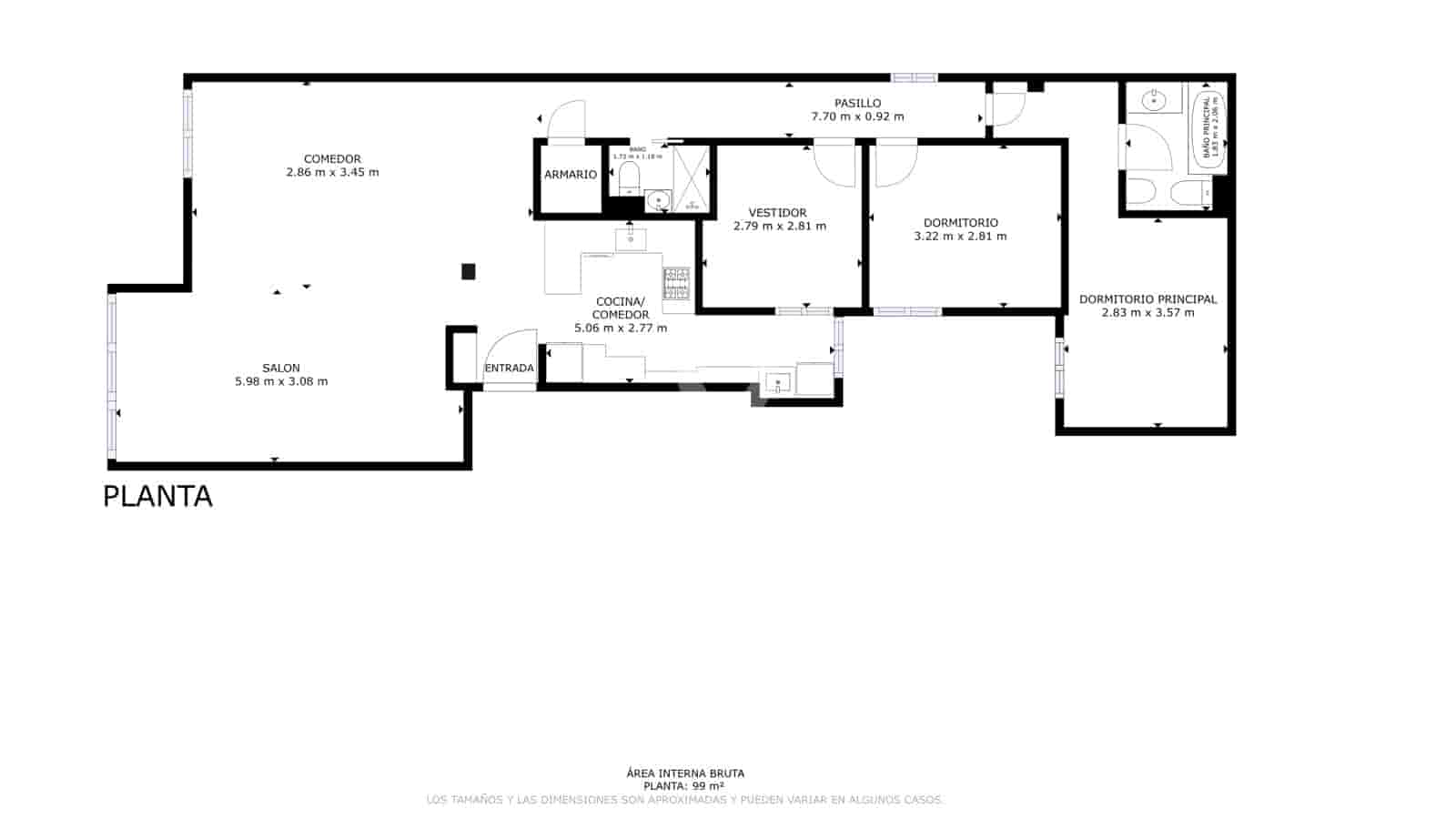 3 soverom Leilighet til salgs i San Fernando med garasje - € 295 000 (Ref: 9320012)