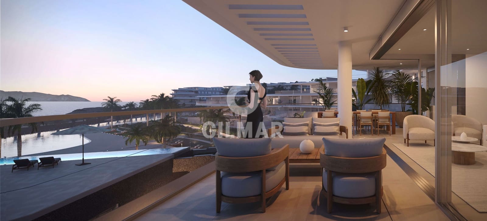 2 sovrum Lägenhet till salu i Playa San Juan med pool garage - 890 000 € (Ref: 9337214)