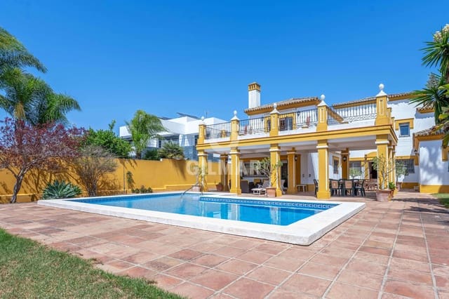 7 sypialnia Willa na sprzedaż w Novo Sancti Petri, Chiclana de la Frontera z basenem garażem - 1 650 000 € (Ref: 9352948)
