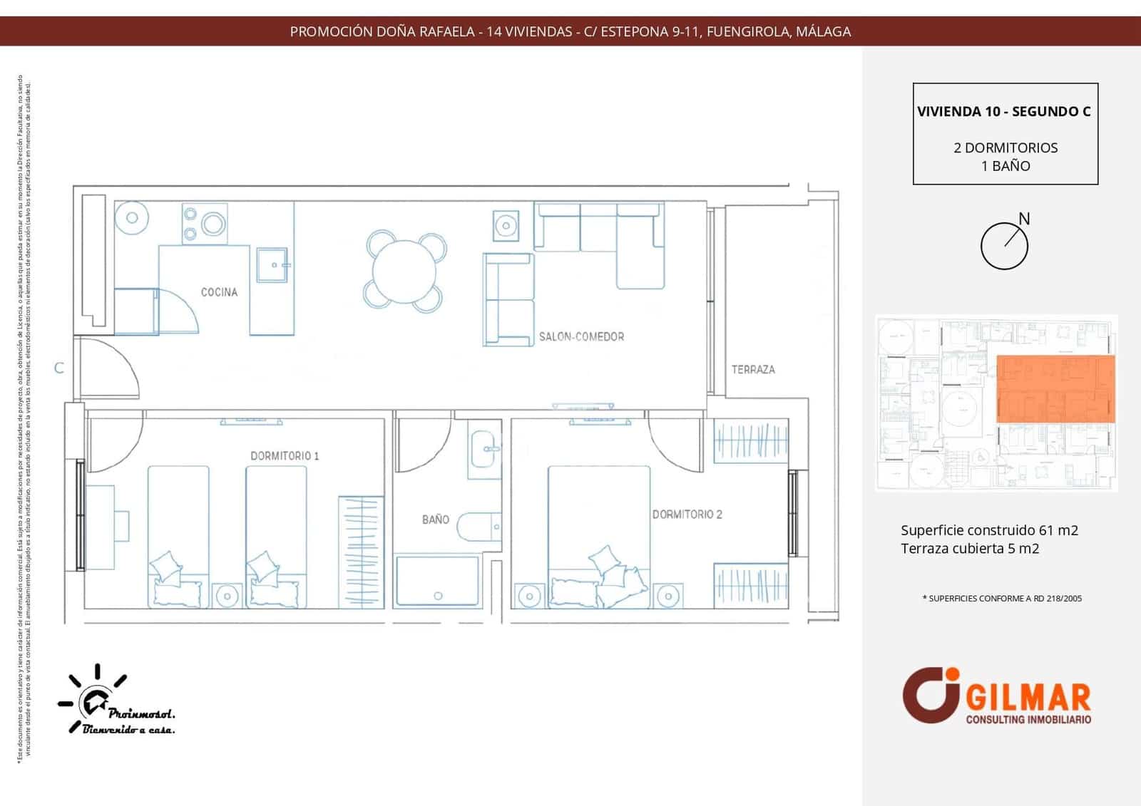 2 bedroom Flat for sale in Fuengirola - € 276,000 (Ref: 9396766)