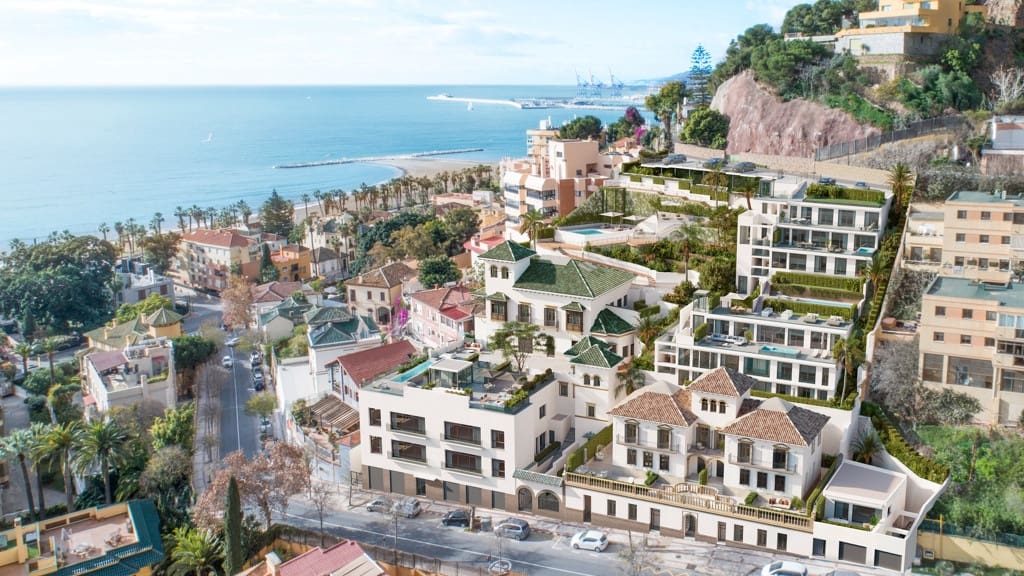 2 quarto Penthouse para venda em Malaga cidade com garagem - 1 700 000 € (Ref: 9397918)