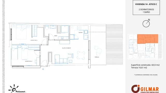 2 soveværelse Lejlighed til salg i Centro ciudad, Fuengirola - € 343.850 (Ref: 9397922)