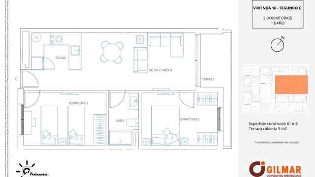 3 sovrum Lägenhet till salu i Centro ciudad, Fuengirola - 264 500 € (Ref: 9397923)