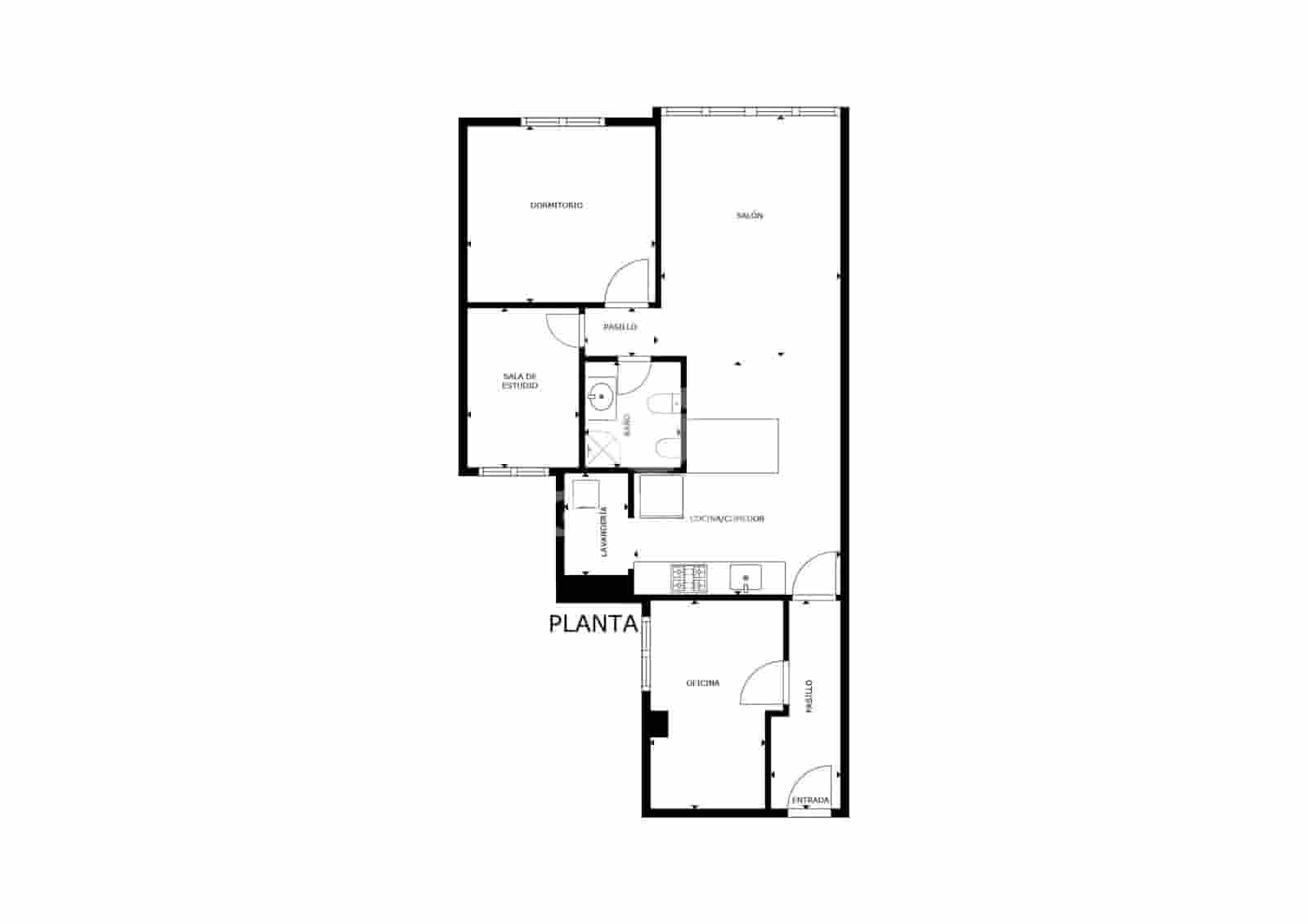 3 chambre Appartement à vendre à Malaga ville avec garage - 345 000 € (Ref: 9412850)