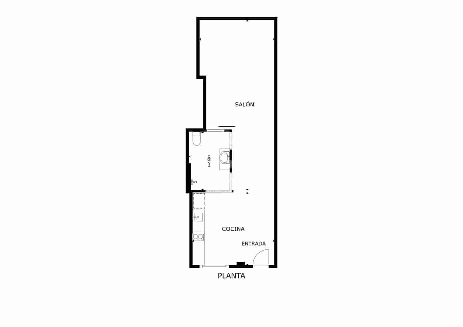 1 bedroom Studio for sale in Malaga city - € 199,000 (Ref: 9412851)