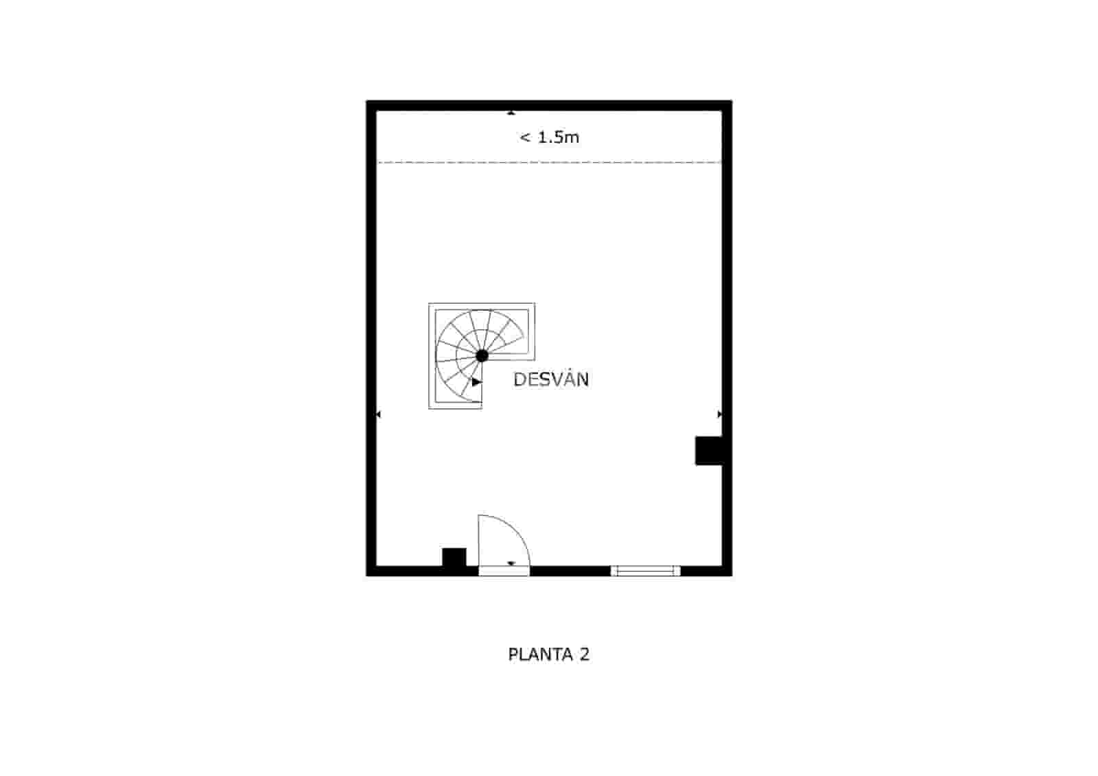 2 soverom Penthouse til salgs i Malaga by med garasje - € 380 000 (Ref: 9414828)