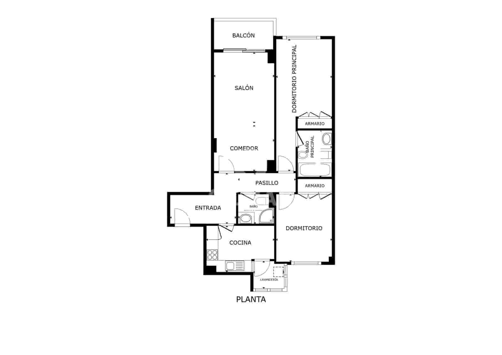 2 chambre Appartement à vendre à Malaga ville avec garage - 640 000 € (Ref: 9414836)