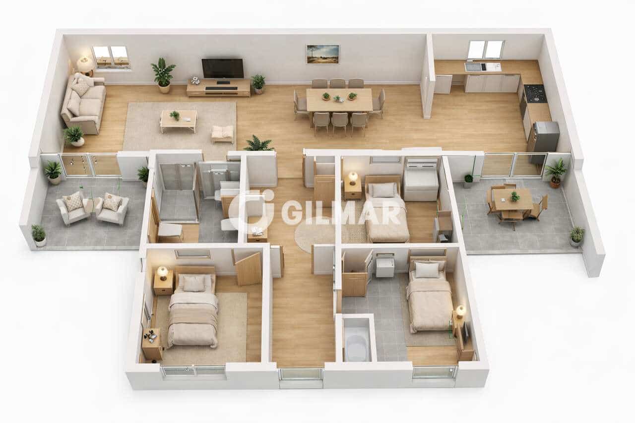 3 camera da letto Appartamento in vendita in Puerto Santiago con garage - 380.000 € (Rif: 9503500)