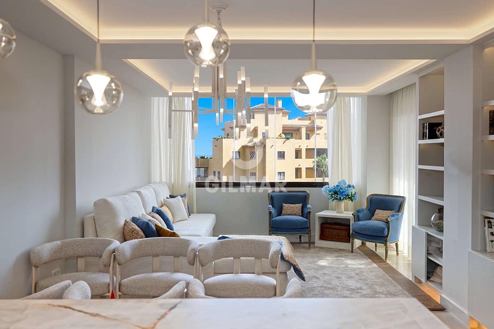 3 sovrum Lägenhet till salu i New Golden Mile med pool garage - 720 000 € (Ref: 9519349)