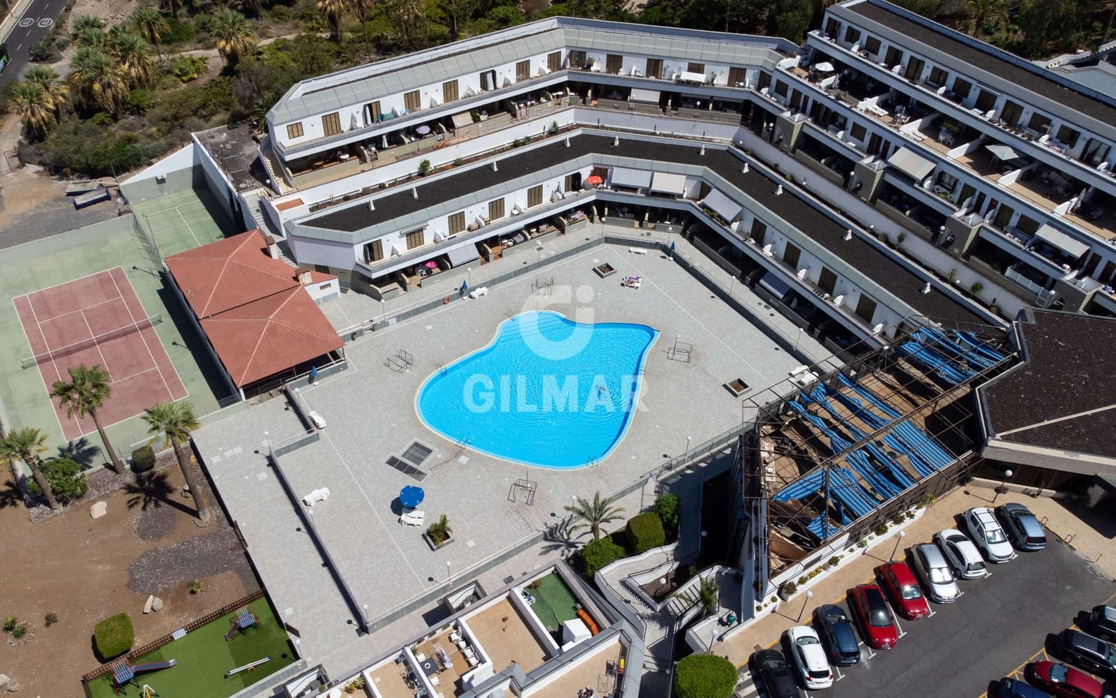 1 quarto Apartamento para venda em Costa Adeje com piscina - 280 000 € (Ref: 9553051)