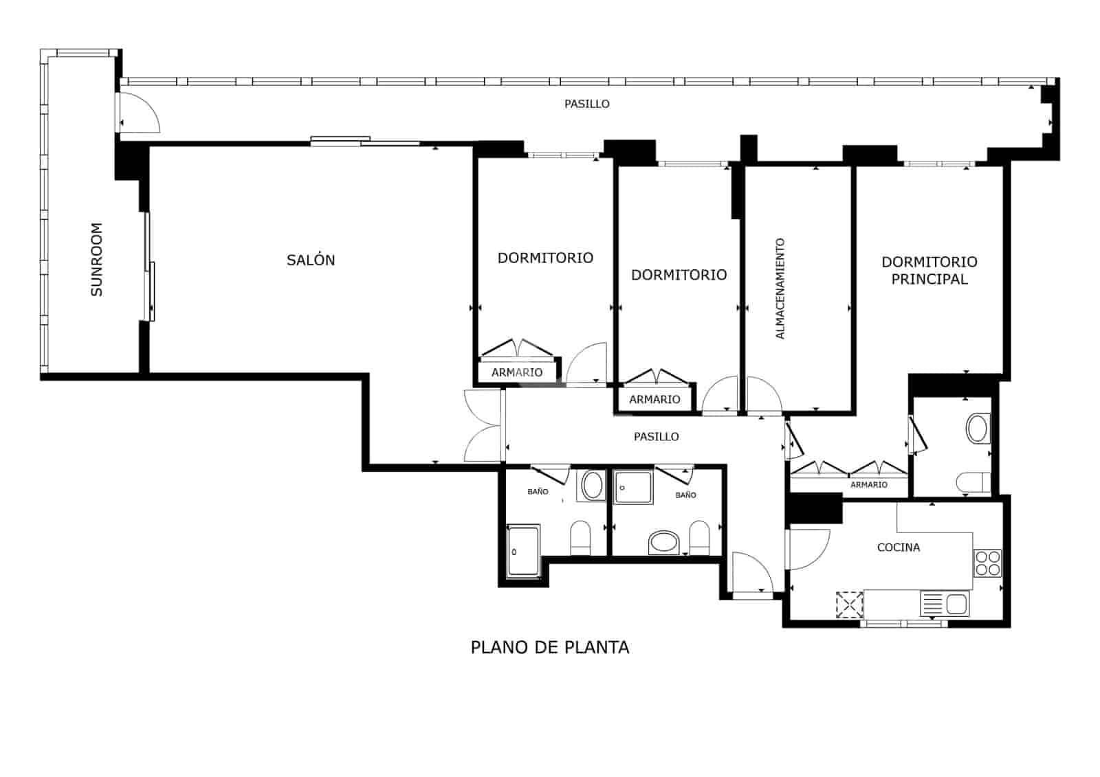 Piso de 4 habitaciones en Cádiz ciudad en venta con garaje - 690.000 € (Ref: 9581281)