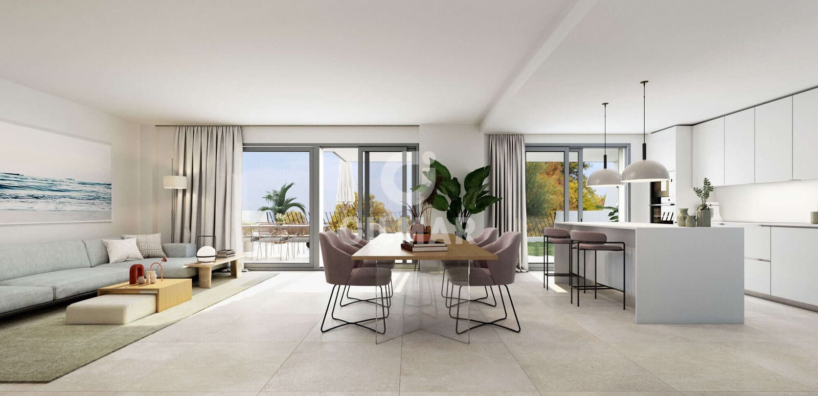 3 Zimmer Reihenhaus zu verkaufen in Las Lagunas de Mijas mit Pool Garage - 895.000 € (Ref: 9635166)