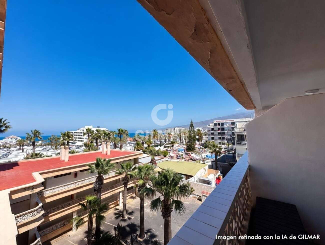 1 quarto Apartamento para venda em Playa de las Americas com piscina - 299 000 € (Ref: 9643522)