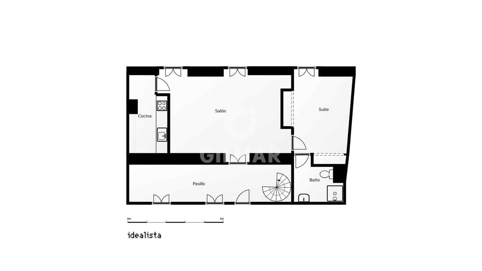 2 makuuhuone Kattohuoneisto myytävänä paikassa Sevilla kaupunki - 720 000 € (Ref: 9646438)