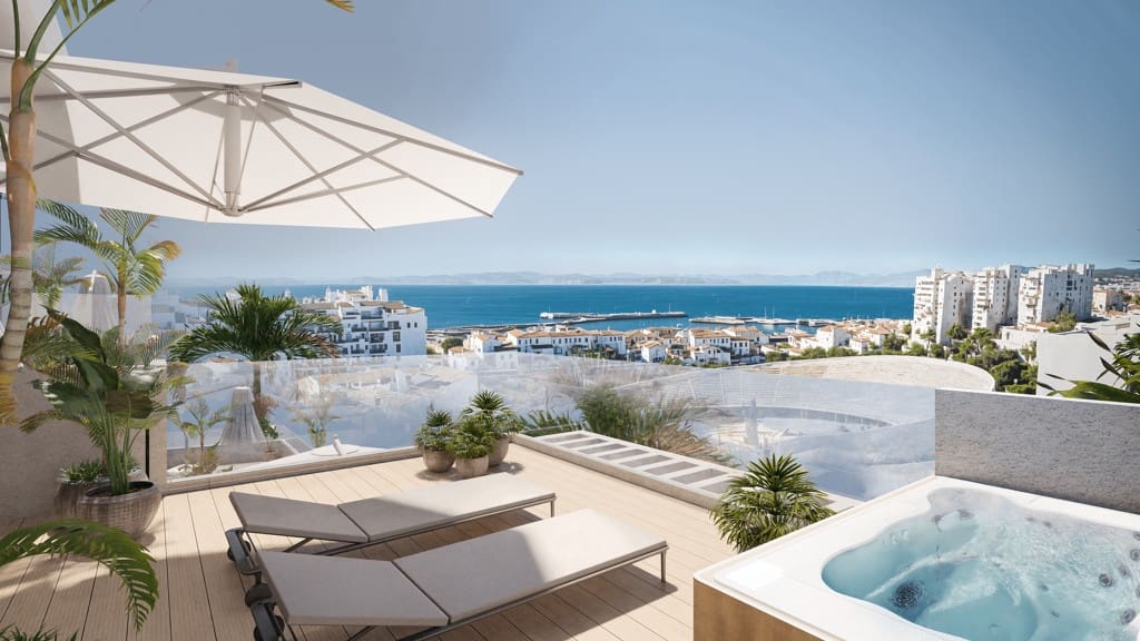 3 soveværelse Penthouse til salg i Estepona med garage - € 782.700 (Ref: 9657023)