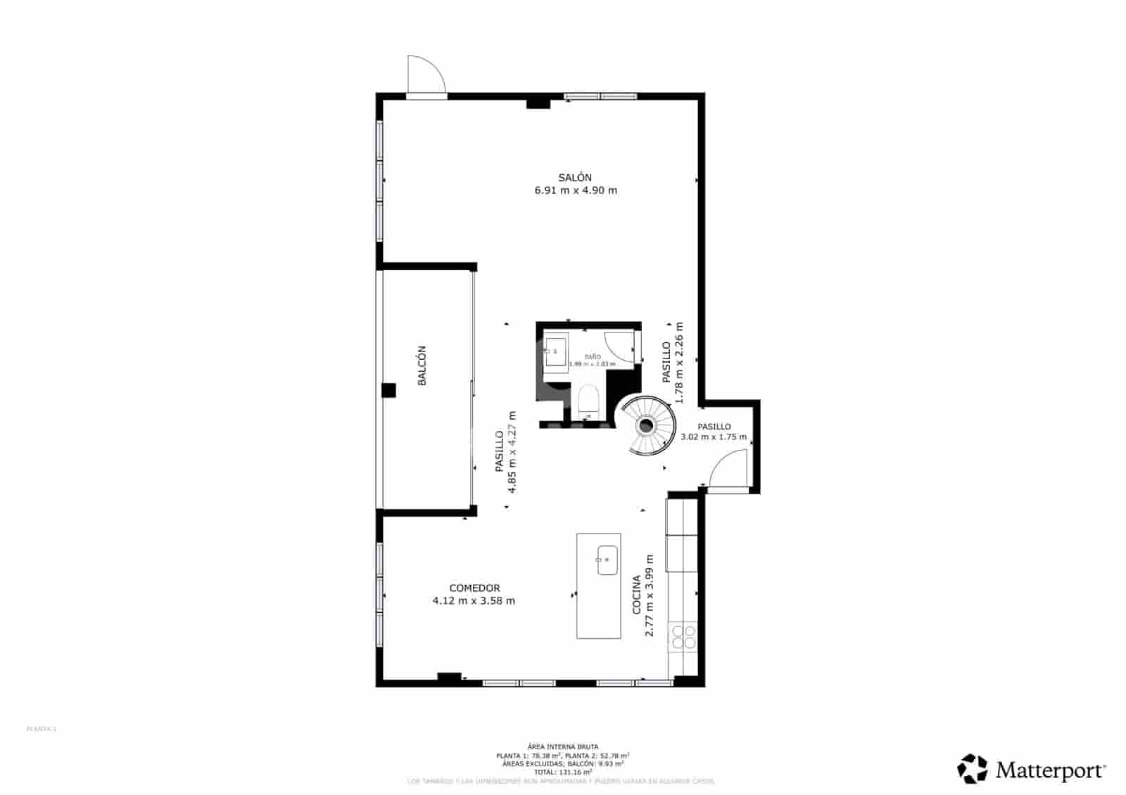 3 makuuhuone Asunto myytävänä paikassa Torremolinos mukana uima-altaan 
autotalli - 590 000 € (Ref: 9659778)