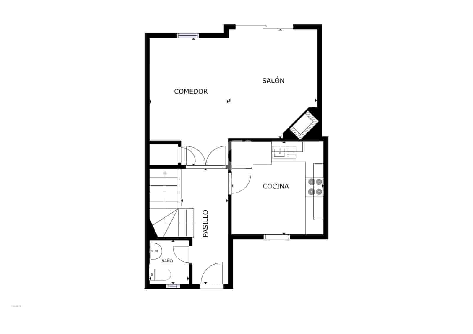 3 slaapkamer Rijtjeshuis te koop in Benajarafe met zwembad garage - € 420.000 (Ref: 9669390)