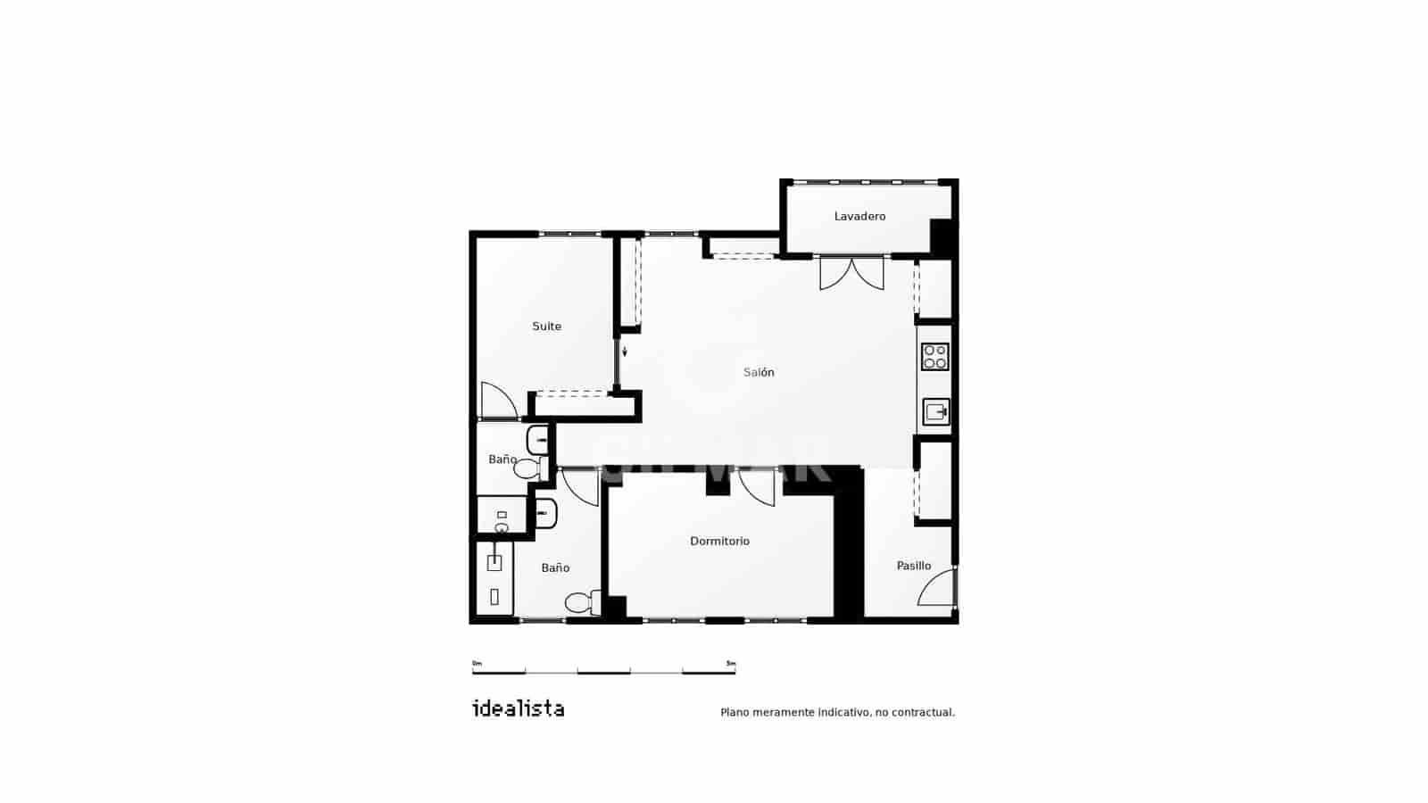 2 sovrum Lägenhet till salu i Malaga stad - 299 000 € (Ref: 9669393)