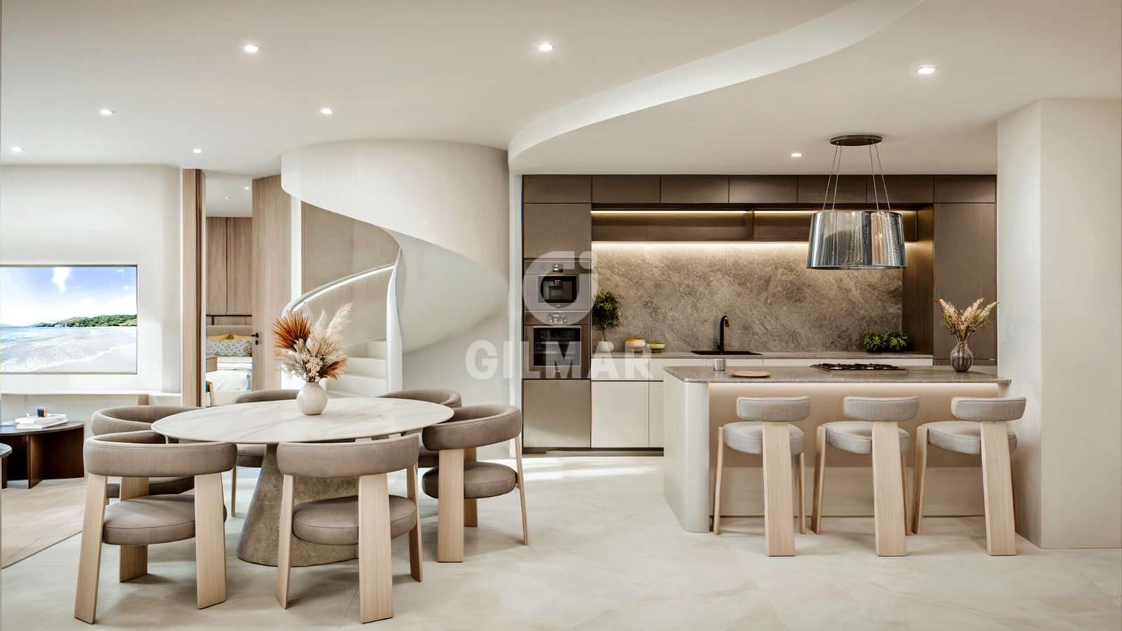 3 soverom Penthouse til salgs i Estepona med svømmebasseng - € 2 695 000 (Ref: 9671121)