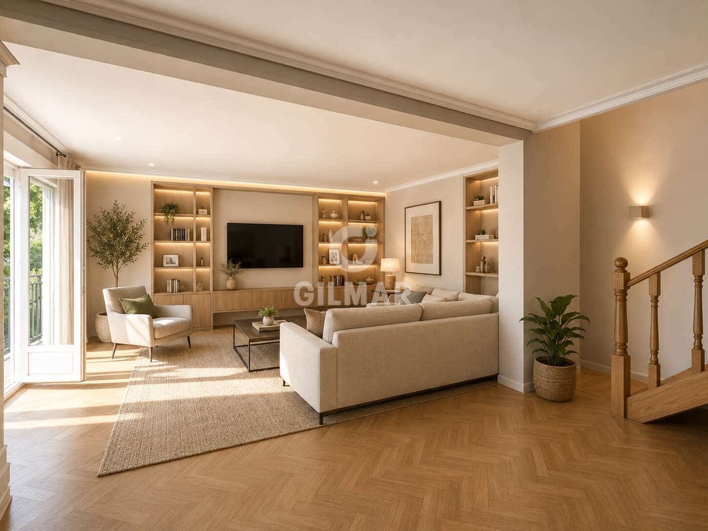4 chambre Villa/Maison Mitoyenne à vendre à Madrid ville avec garage - 849 000 € (Ref: 9699286)
