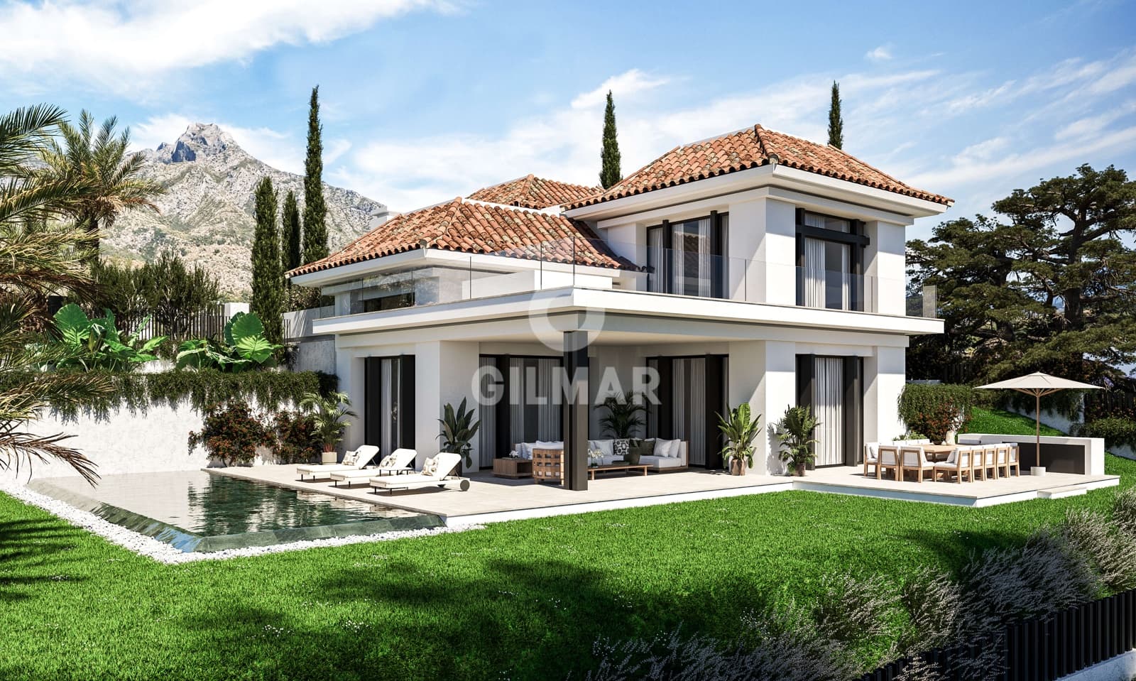 4 camera da letto Villa in vendita in Marbella con piscina garage - 4.850.000 € (Rif: 9747396)
