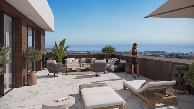 3 camera da letto Attico in vendita in La Concha - Resina Golf, Estepona con garage - 1.458.720 € (Rif: 9752554)