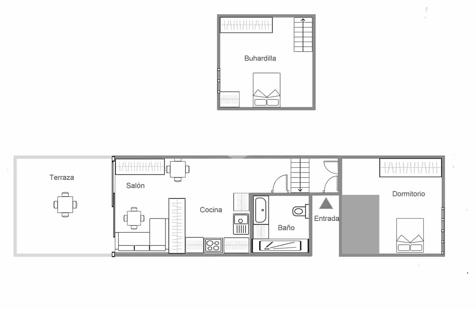 2 bedroom Penthouse for sale in Torviscas with pool - € 337,000 (Ref: 9779088)