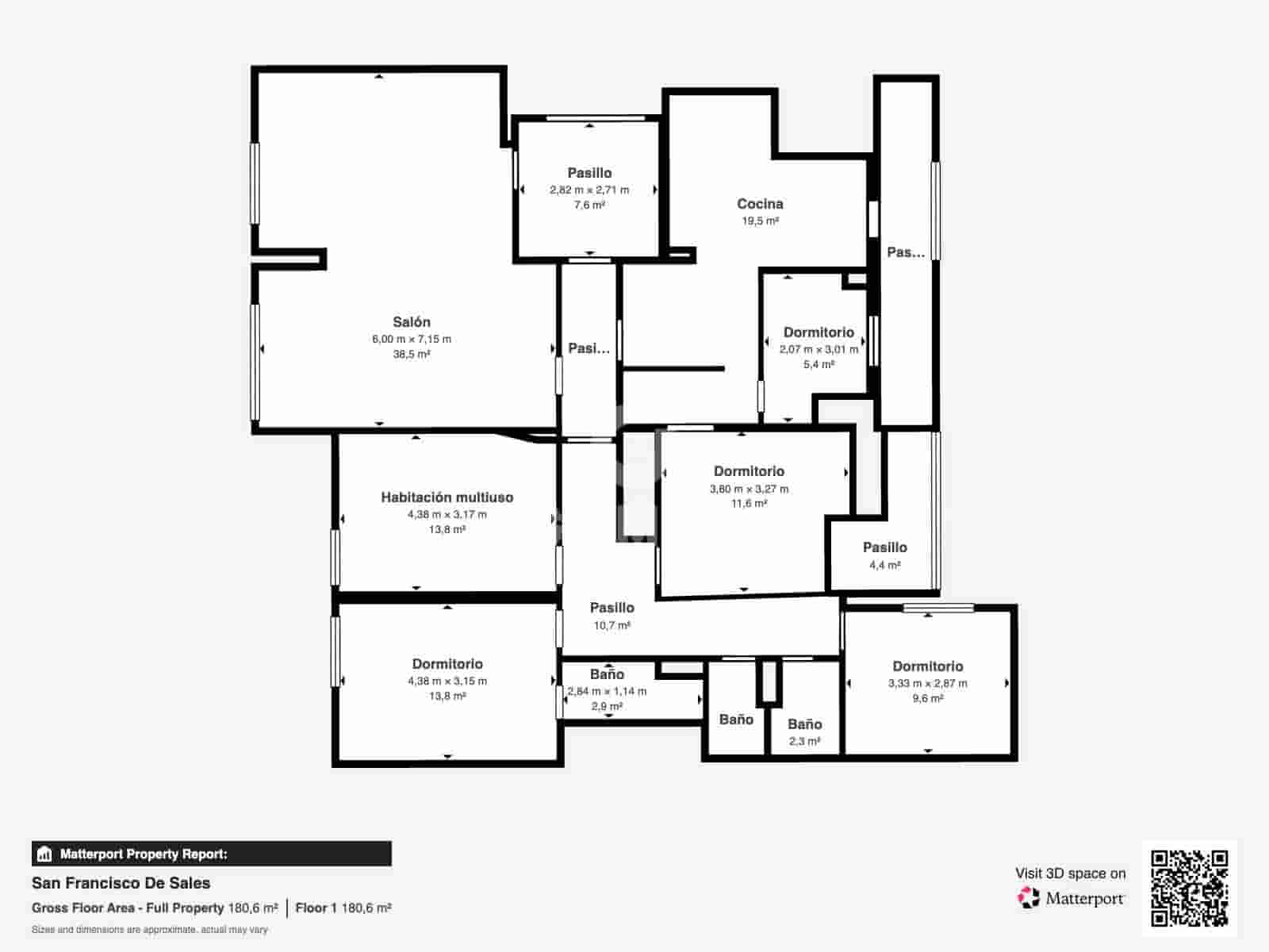 Piso de 5 habitaciones en Madrid ciudad en venta - 1.450.000 € (Ref: 9805720)