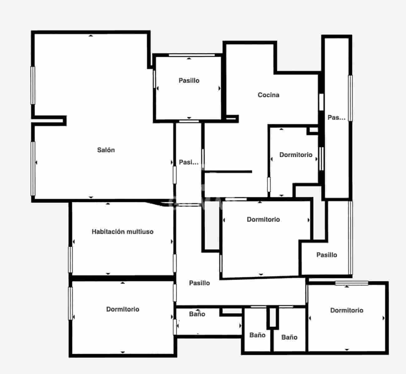 Piso de 5 habitaciones en Madrid ciudad en venta - 1.450.000 € (Ref: 9805720)