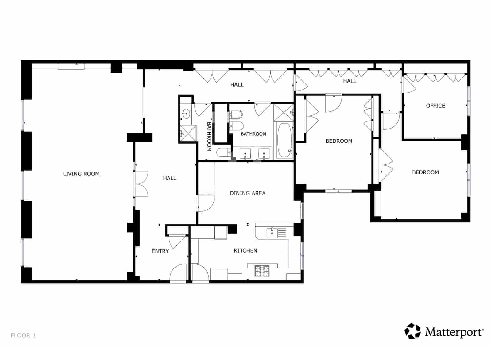 3 Zimmer Wohnung zu verkaufen in Madrid Stadt - 1.820.000 € (Ref: 9815128)