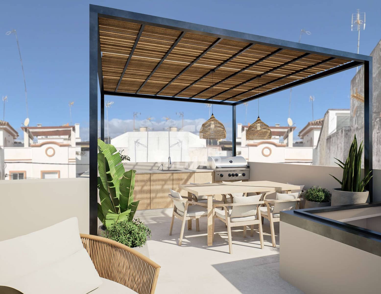 3 chambre Villa/Maison Mitoyenne à vendre à Estepona - 897 000 € (Ref: 9816528)