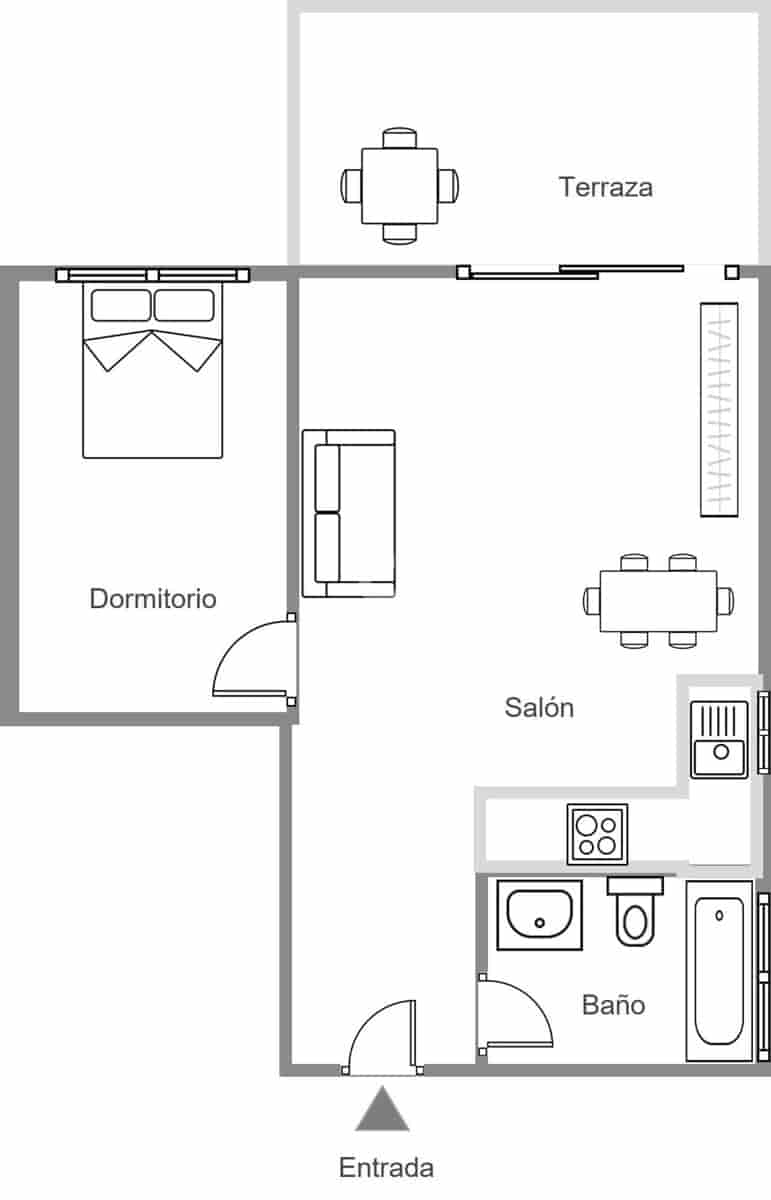1 soveværelse Penthouse til salg i Torviscas - € 370.000 (Ref: 9824355)
