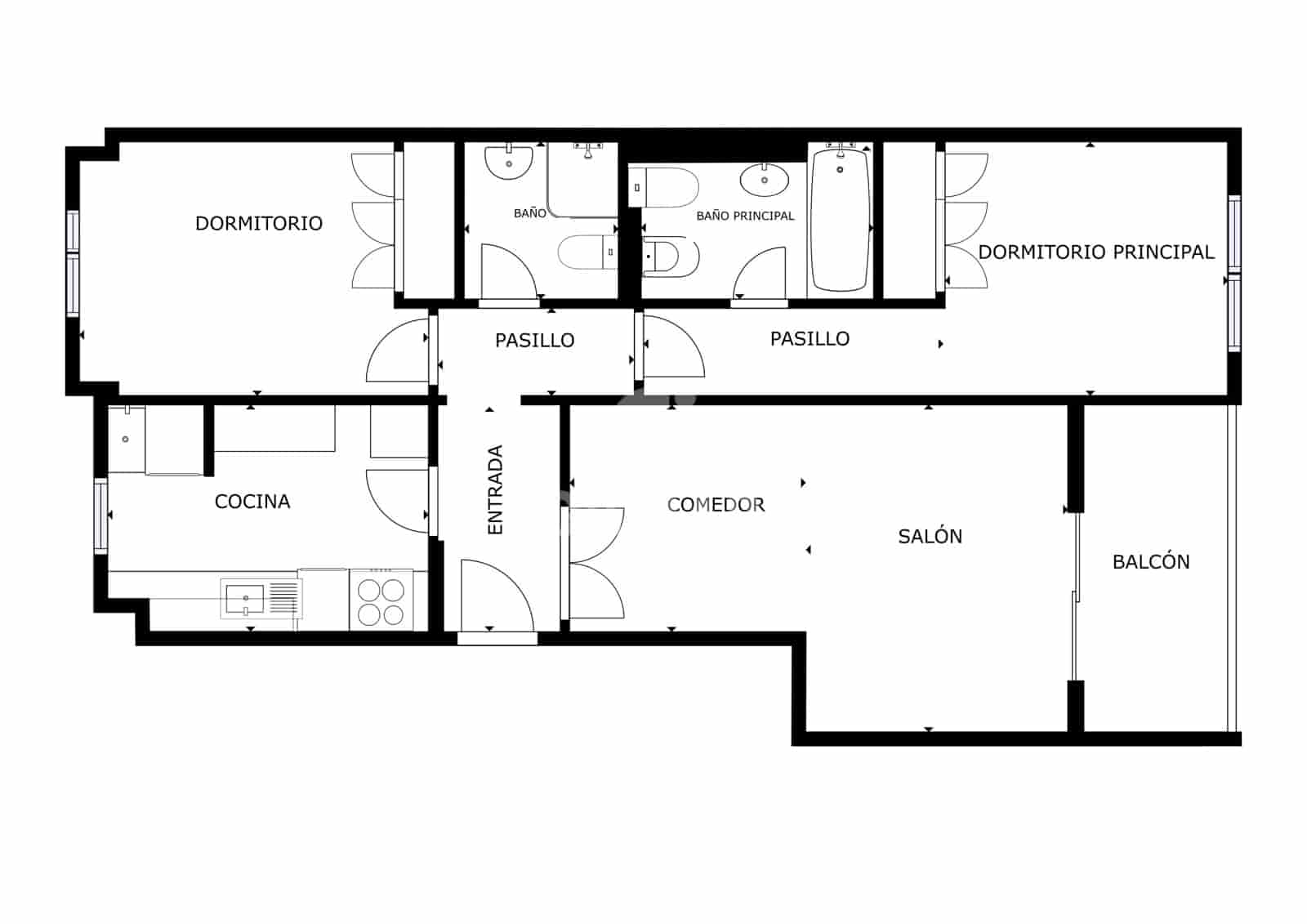 2 bedroom Flat for sale in Torremolinos with garage - € 370,000 (Ref: 9827539)
