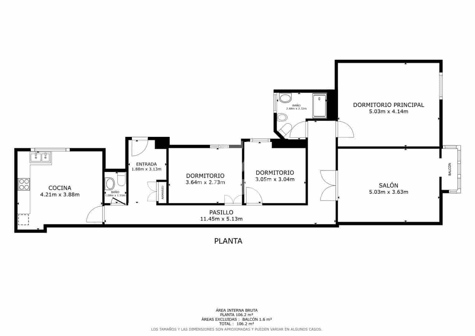 3 quarto Apartamento para venda em Cadis cidade - 530 000 € (Ref: 9834824)