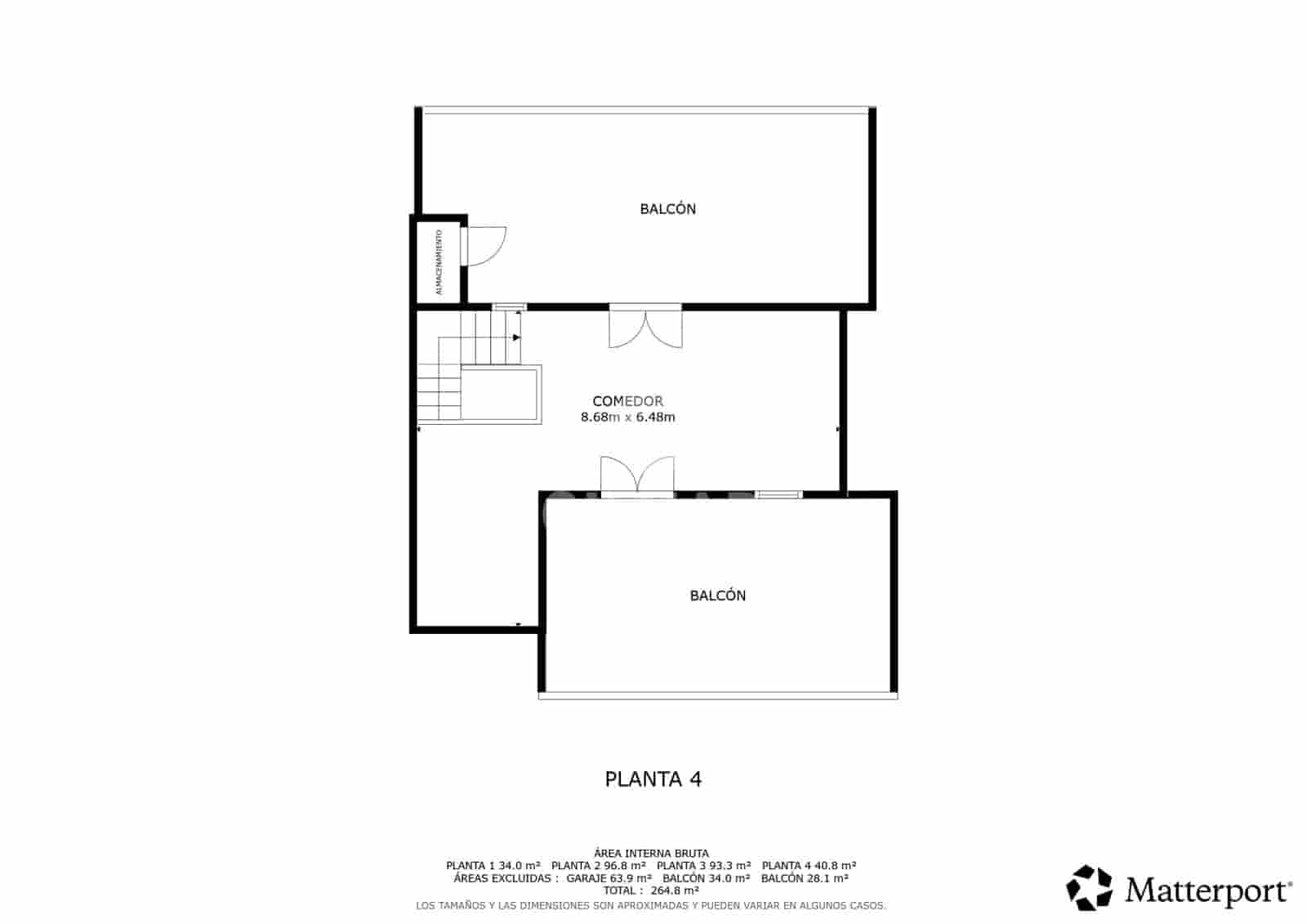 4 bedroom Terraced Villa for sale in Madrid city with garage - € 1,315,000 (Ref: 9874235)